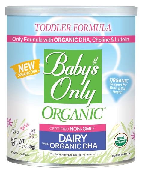 best organic formula for babies.